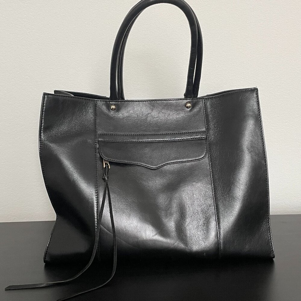 Rebecca Minkoff Large Black Mab Tote Bag